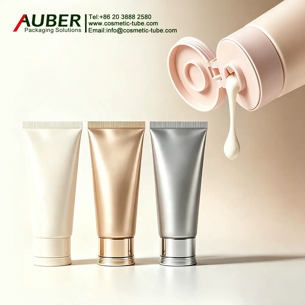 Auber luxury aluminum‑plastic cosmetic Tube